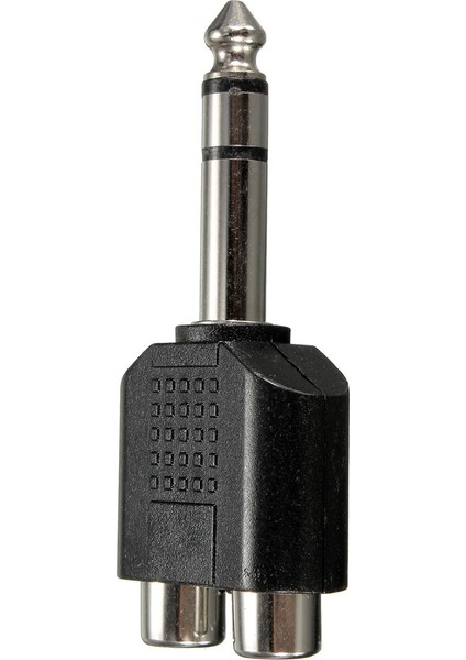 Erkek Stereo - 2 Çift Rca Dişi Y Splitter Ses Adaptörü Dönüştürücü (Yurt Dışından)