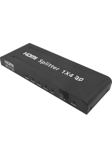 Ayırıcı 1'i 4 Çıkışlı 3D 4K 1080P HDMI Uyumlu Bölücü Ab Tak (Yurt Dışından)