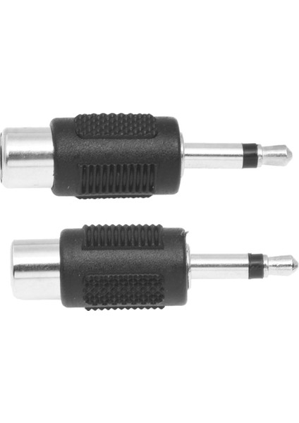 3.5mm Mono Erkek - Rca Dişi Ses Adaptörü Çoğaltıcı 2 Adet (Yurt Dışından) fırsatları