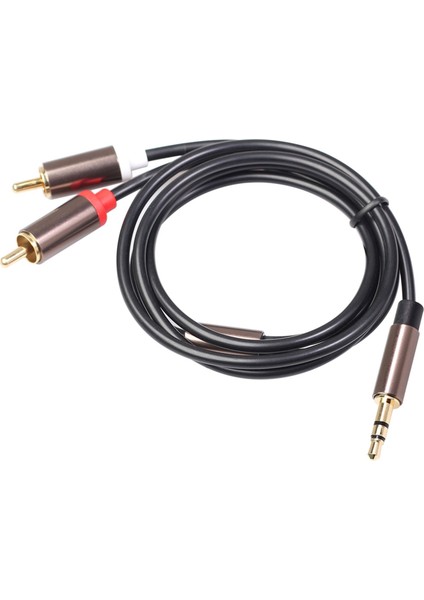 Amplifikatörler Audio Car Aux Cep Telefonu Için 3.5mm - 2rca Ses Kablosu (Yurt Dışından)