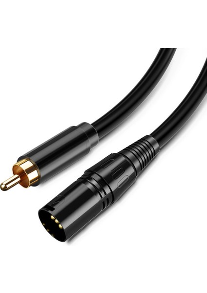 Rca - Xlr Ses Kablosu 3-Pin Mikrofon Kablosu 5 Metre (Yurt Dışından)