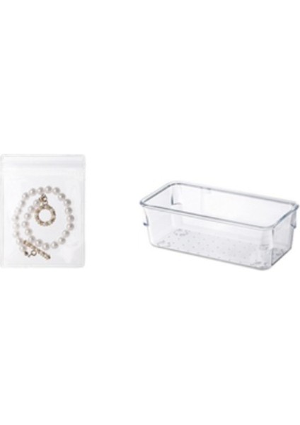 Takı Saklama Çantası Yüzük Tutucu Fermuarlı Kapatma Çantası 30XMEDIUM+1XBOX (Yurt Dışından)