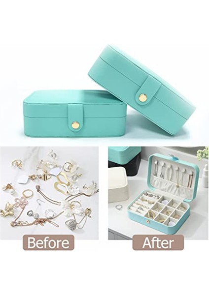 Depolama Rafı Kolye Küpe Yüzük Bileklik, Mini Mücevher Kutusu (Yurt Dışından) indirimleri