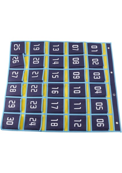 Telefonlar Için Numaralı Cep Tablosu Sınıfı (30 Cep, Mavi Cep) (Yurt Dışından) fiyatları