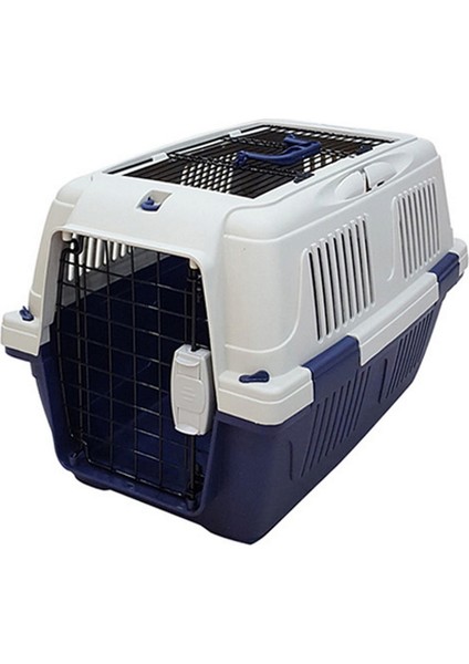 Cd4 Üstten Açılabilir Kedi-Köpek Taşıma Çantası Lacivert 63X41X40CM