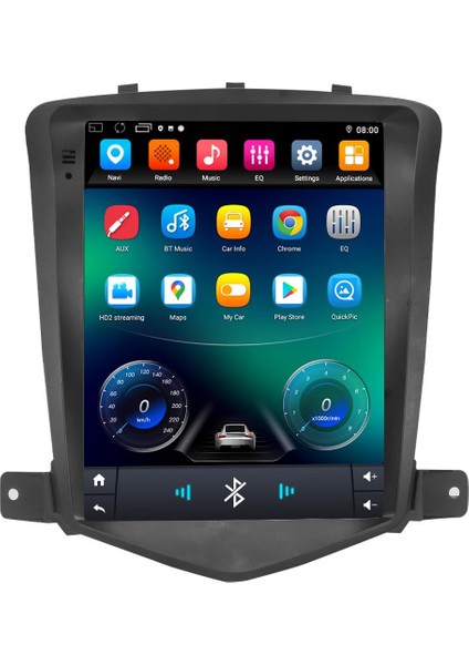 Chevrolet Cruze Android 13 Multimedya Carplay 4gb Ram + 64GB HDD Navigasyon Tesla Ekran