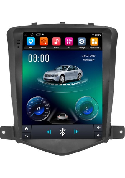 Chevrolet Cruze Android 13 Multimedya Carplay 4gb Ram + 64GB HDD Navigasyon Tesla Ekran