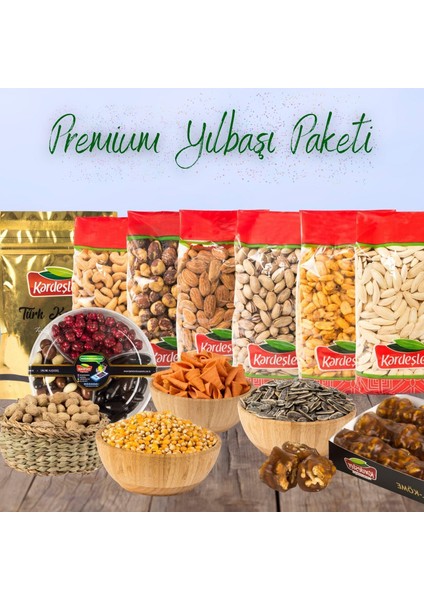 Premium Yılbaşı Kuruyemiş Paketi fiyatları