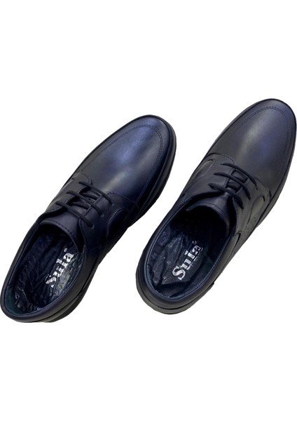 Erkek Bağcıklı Deri Siyah Içi Deri Ayakkabı -514 indirimleri