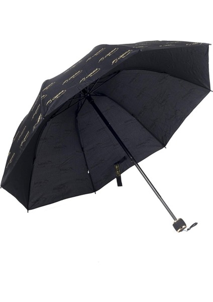 Siyah Atatürk Imza Desenli Uni Şemsiye M21MAR106R001 fiyatları