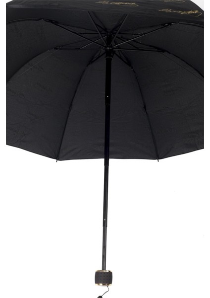 Siyah Atatürk Imza Desenli Uni Şemsiye M21MAR106R001 modelleri