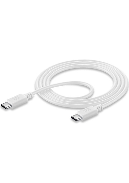 5A USB Usb-C To Usb-C 45W Süper Hızlı Şarj ve Data Kablosu Beyaz