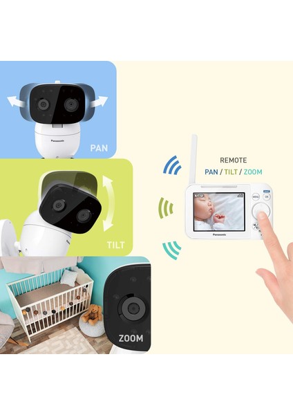 Video Bebek Monitörü - 2 Kamera ve 1 Monitör