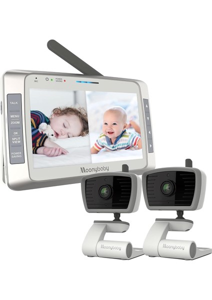 Trust 50 Düşük Emf Kablosuz Bebek Monitörü - 2 Kamera