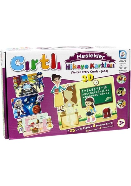 Cırtlı Hikaye Kartları Meslekler