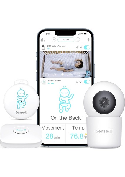 Akıllı Bebek Monitörü 3 + 2k Uzaktan Kamera