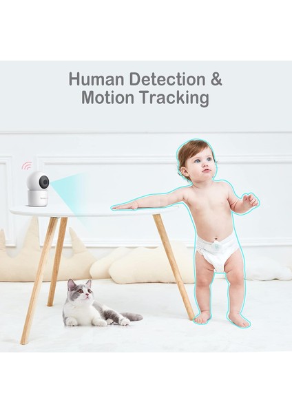 Akıllı Bebek Monitörü 3 + 2k Uzaktan Kamera