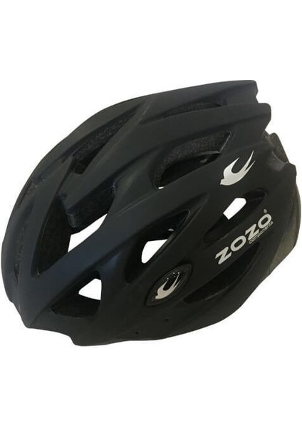 Mv-29 Kask LED Işıklı Unisex Mat Siyah L Beden