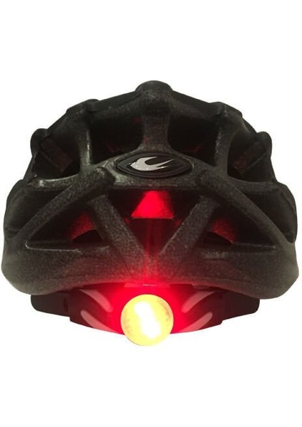 Mv-29 Kask LED Işıklı Unisex Mat Siyah L Beden fırsatları