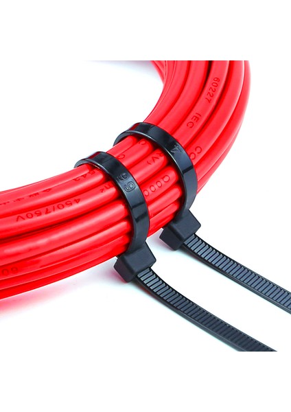 Plastik Kablo Bağı Plastik Kelepçe Cırt Klips 3.6X150-200-250-300-400 mm 1000 Adet 10 Paket