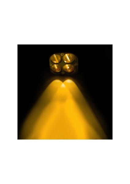 40W Baja Style 8 cm Amber-Beyaz Ultra Parlak LED Projektor Off Road LED Lamba 2li indirimleri