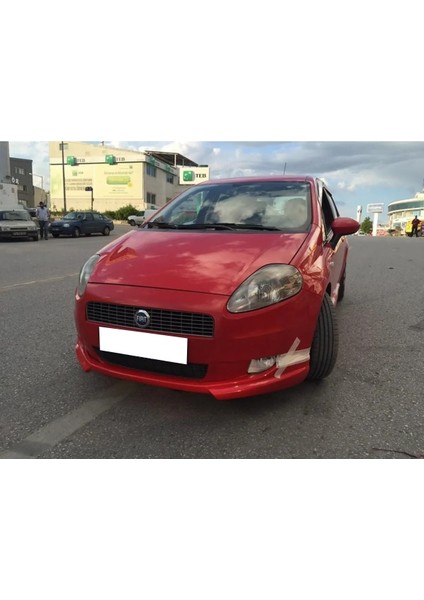 Fiat Punto Grande Rieger Ön Ek 2005 2006 2007 2008 2009 Mat Siyah Plastik Ön Karlık