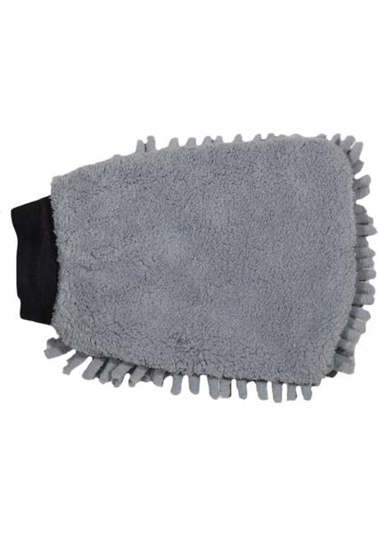 Mikrofiber Araba Araç Oto Yıkama Eldiveni Makarna Şönil Eldiven Gri Oto Detailing fiyatları