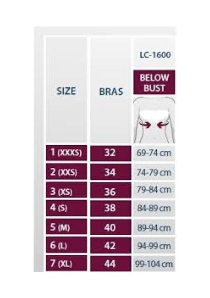 Liposuction Kopçalı Post-Op Sütyen (Siyah) LC-1600 indirimleri