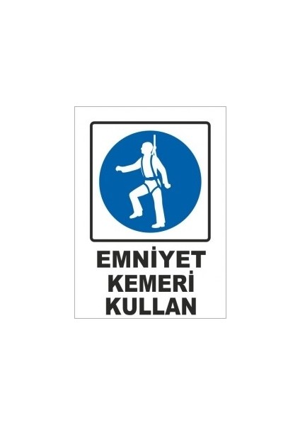 Eser - Emniyet Kemeri Kullan (Levha)