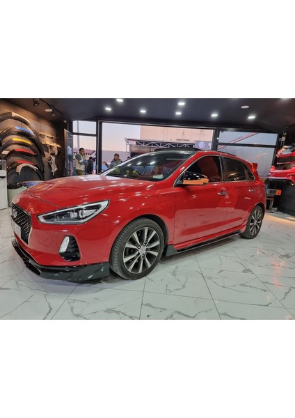 Hyundai I30 Makyajlı Ön Ek 2017 ve Üzeri Mat Siyah Plastik Ön Karlık fiyatları