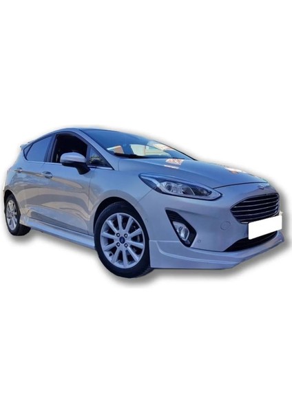 Ford Fiesta 2018 ve Üzeri Yan Marşpiyel Seti Mat Siyah Plastik 2 Adet