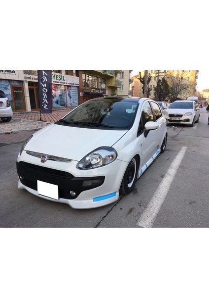 Fiat Punto Evo Steinmetz Ön Ek 2009 2010 2011 2012 Mat Siyah Plastik Ön Karlık modelleri