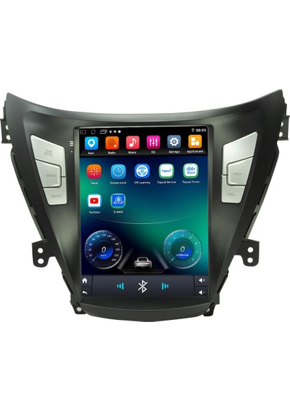 Hyundai Elantra Android 13 Multimedya Carplay 4gb Ram + 64GB HDD Navigasyon Tesla Ekran