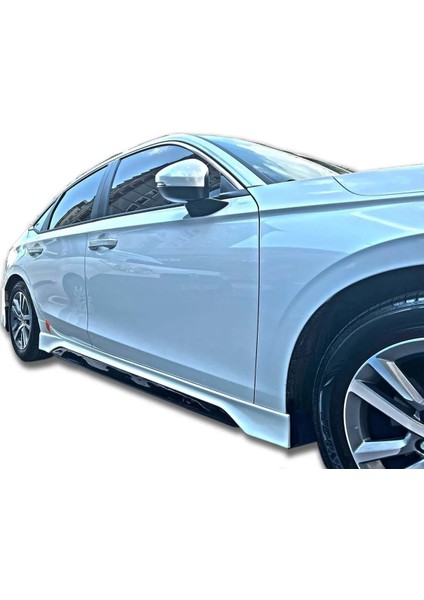 Honda Civic Fe1 2022 2023 Yeni Model Marşpiyel Seti Mat Siyah Plastik 2 Adet