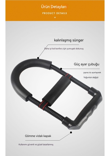 Bilek Gücü Cihazı Pişmiş Kömür Siyah Bilek Gücü Cihazı Ev Kapalı Spor Fitness Ekipmanları (Yurt Dışından) fırsatları