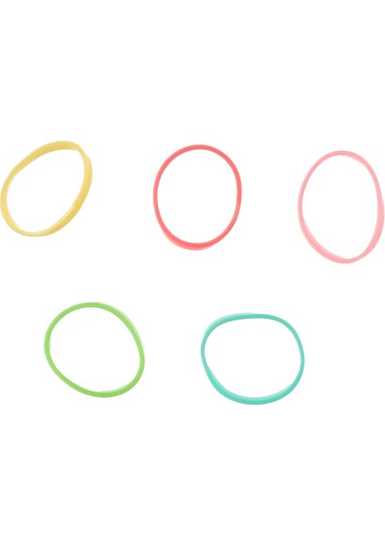 Şeffaf Taşıma Çantalı Minik Saç Lastiği - Renkli (500 Adet) fiyatları