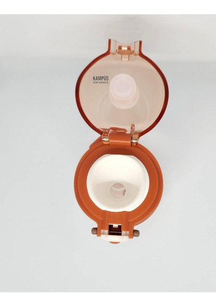 Cool-J Hold 520ML Kahverengi Askılı Kilitli Tritan K7553 Matara