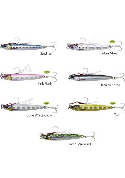 3D Jig Minnow 7.5cm 20GR Suni Yem