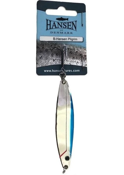 Pilgrim 6.1cm 10GR Silver/blue Lüfer-Levrek Kaşık