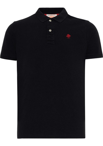 Partisan Polo T-Shirt Siyah Erkek T-Shirt RFPARTISAN23-10010