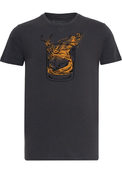 Tate Antrasit Erkek T-shirt RFTATE23-23292