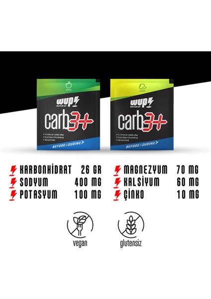 Wup Carb3+ 24 Saşe