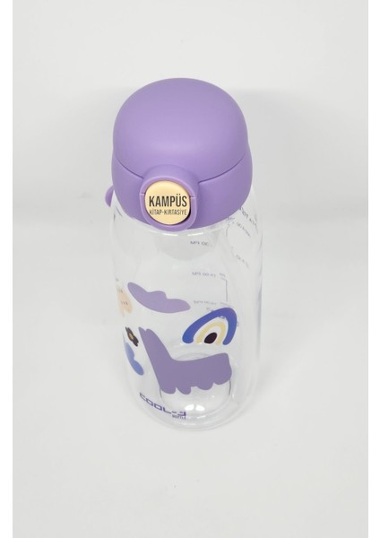 Cool-J Medium 600ML Lila Kilitli Tritan K7551 Matara