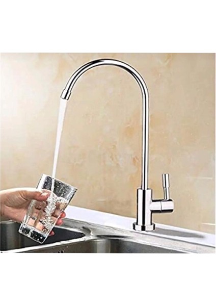 Dalyan Arıtma Suyu Musluğu – Şık Krom Kaplama Filtre Musluğu indirimleri