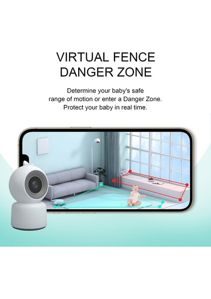 3mp Hd Akıllı Kameralı ve Sesli Bebek Monitörü fiyatları