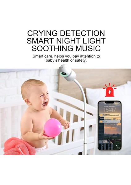 3mp Hd Akıllı Kameralı ve Sesli Bebek Monitörü indirimleri