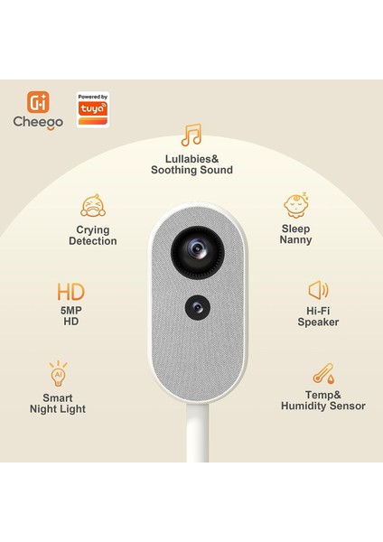 Akıllı Bebek Monitörü ve Klipsli Montaj-Hd Kamera ve Ses fiyatları