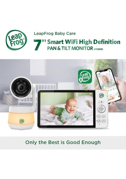 LF930HD 1080P Akıllı Wifi Uzaktan Erişimli Bebek Monitörü