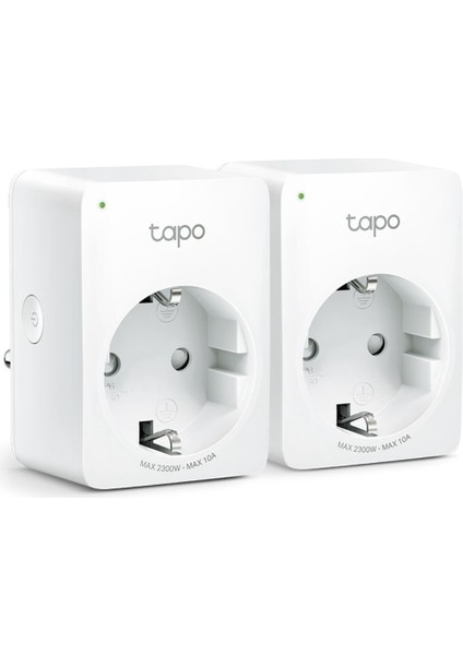 Tapo P100(2-PACK) Mini Akıllı Wi-Fi Priz (2x)