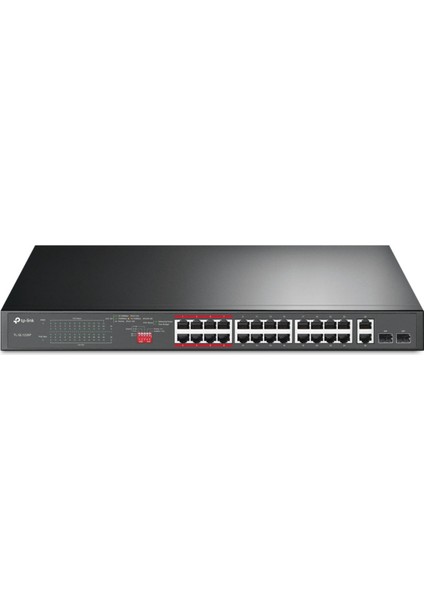 TL-SL1226P 24-Port 10/100 Mbps + 2-Port Gigabit Swit. 2-Sfp 24-PORT(250W